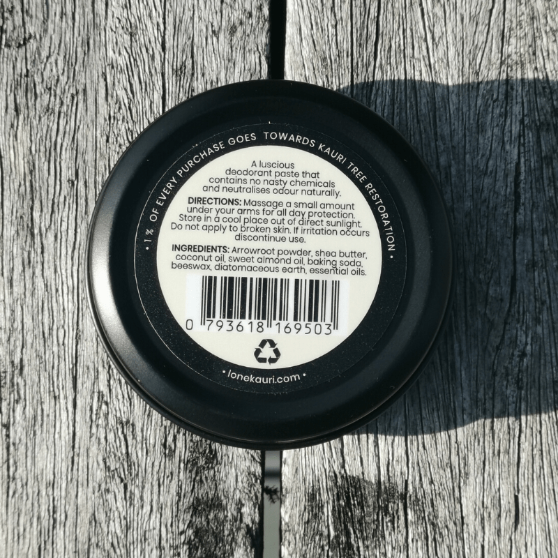 Home made natural deodorants