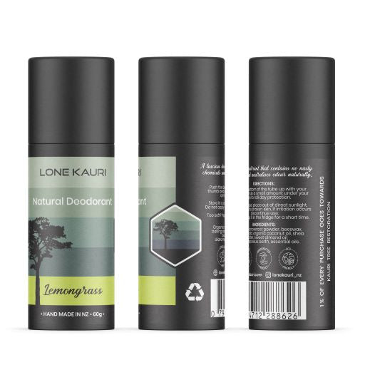 Natural Deodorant Stick - Mixed Double Pack