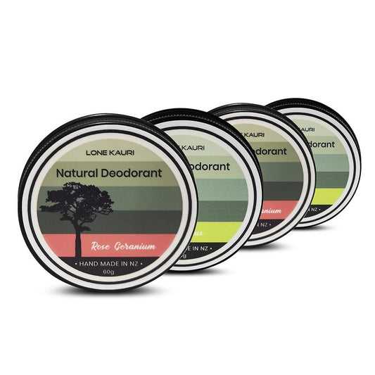 Mixed family pack natural deodorant